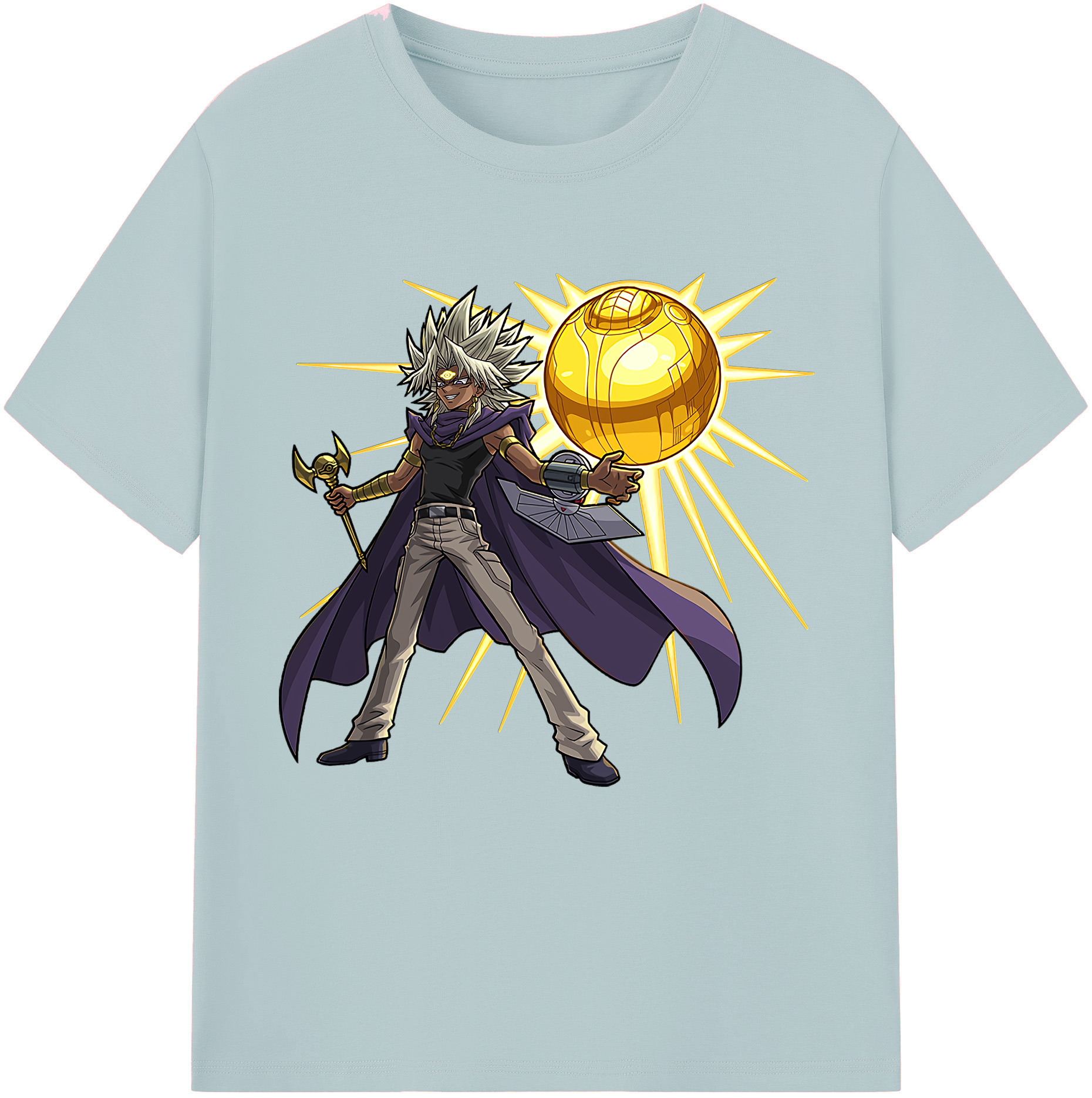 （画像用） 遊☆戯☆王 Yu-Gi-Oh! 綿100％半袖Tシャツ（フロントプリント）